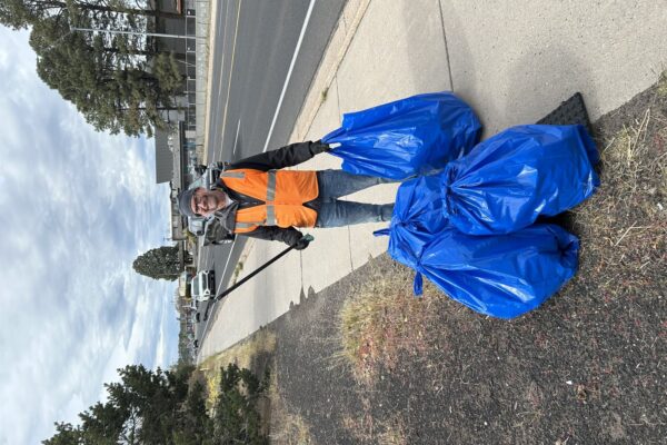 Volunteers clean up Historic Route 66 in Flagstaff during an Adopt a Highway event