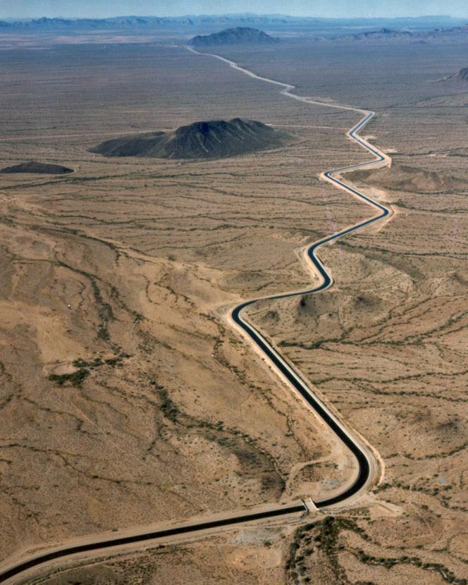 A Central Arizona Project canal