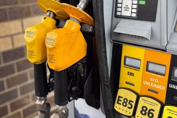 A gas pump