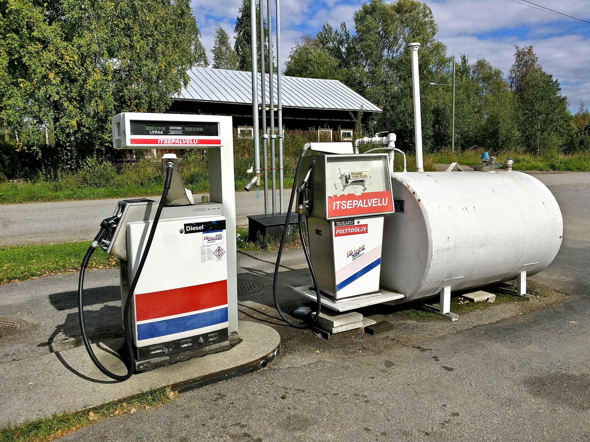 A diesel fuel pump