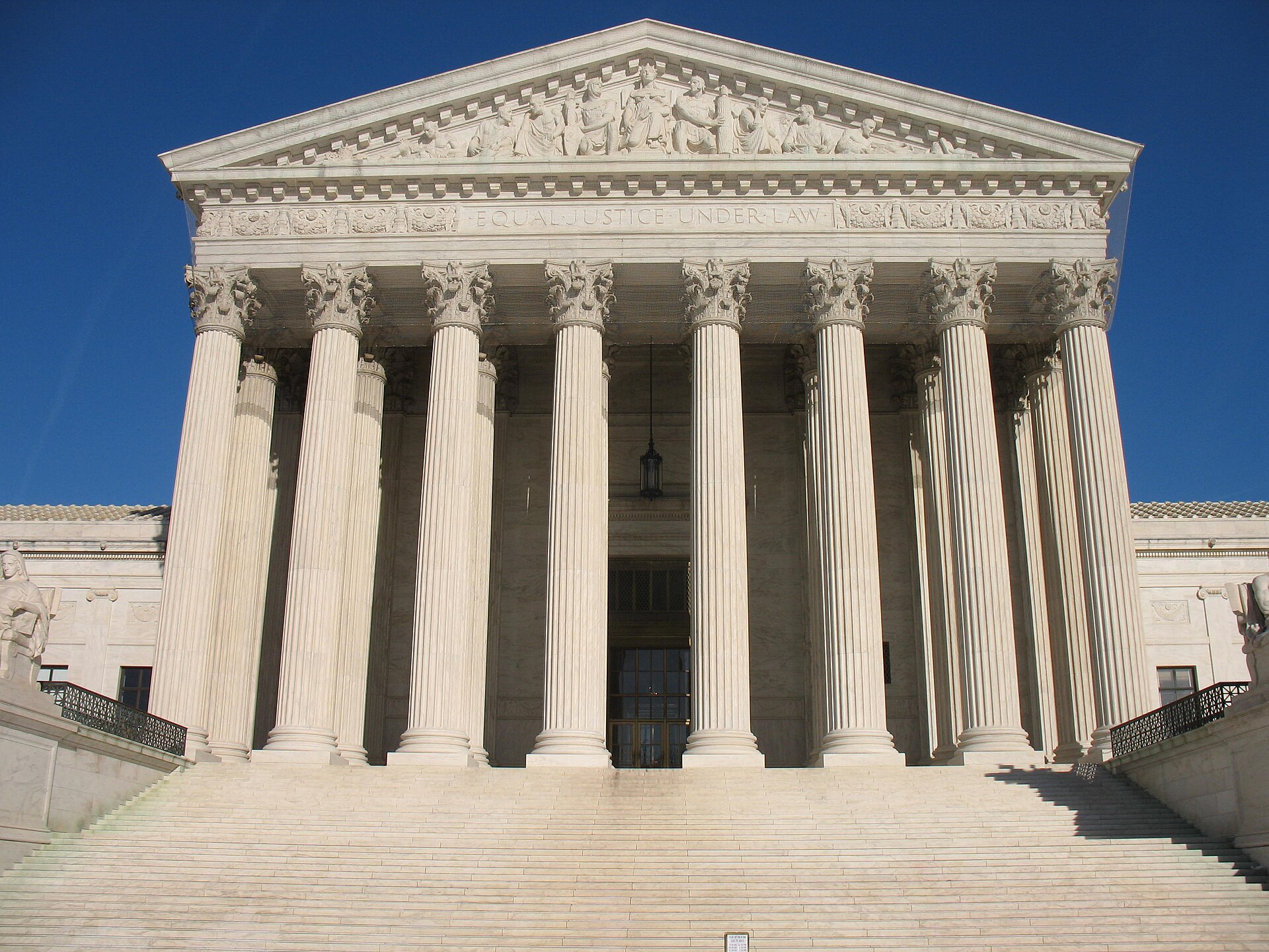 The U.S. Supreme Court building in Washington