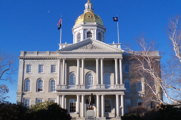 The New Hampshire State House in Concord