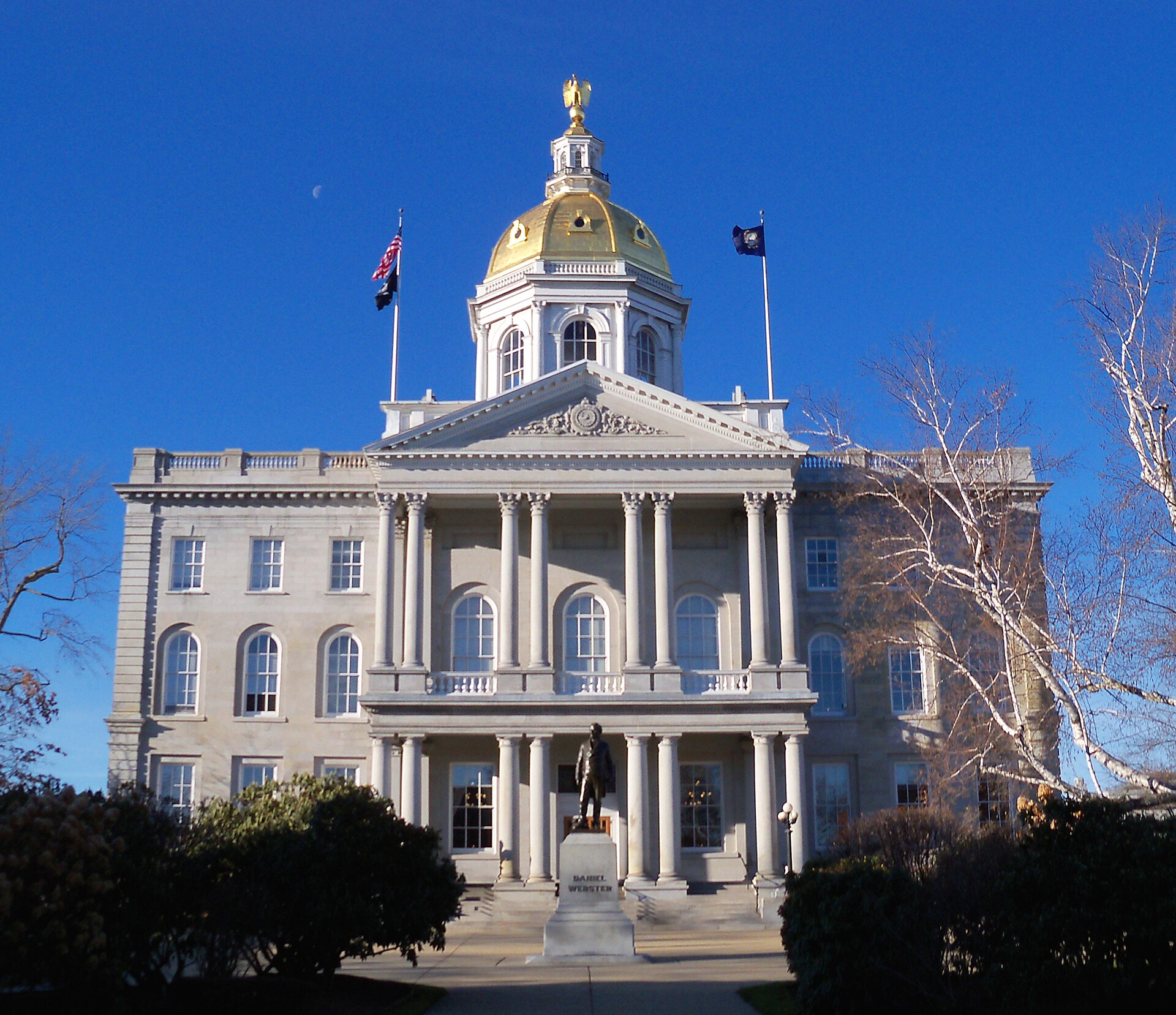 The New Hampshire State House in Concord