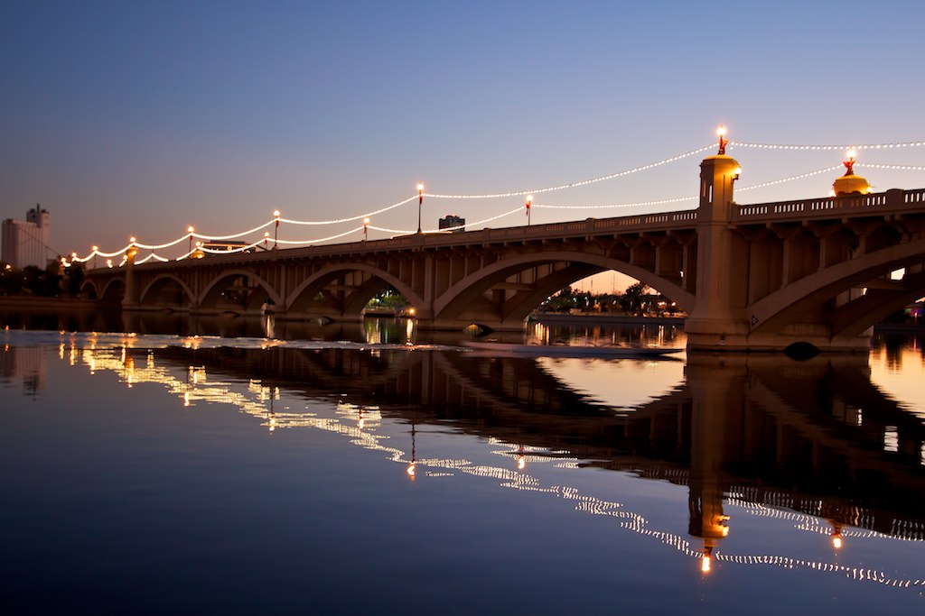 The Mill Avenue Bridge in Tempe