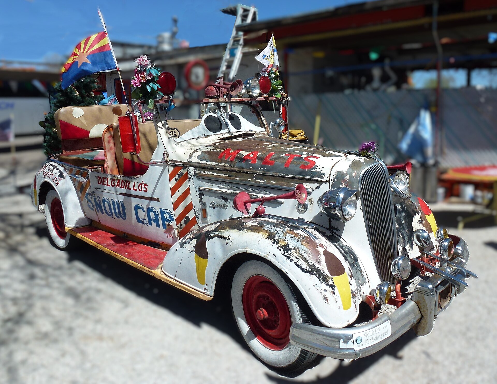 Seligman, Arizona, along historic Route 66