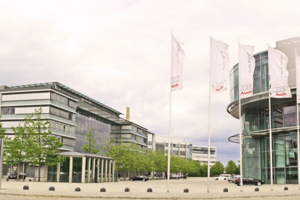 Audi headquarters in Ingolstadt, Germany