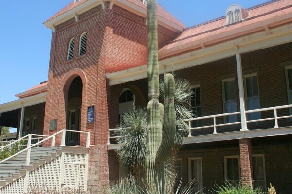 Old Main building at the University of Arizona
