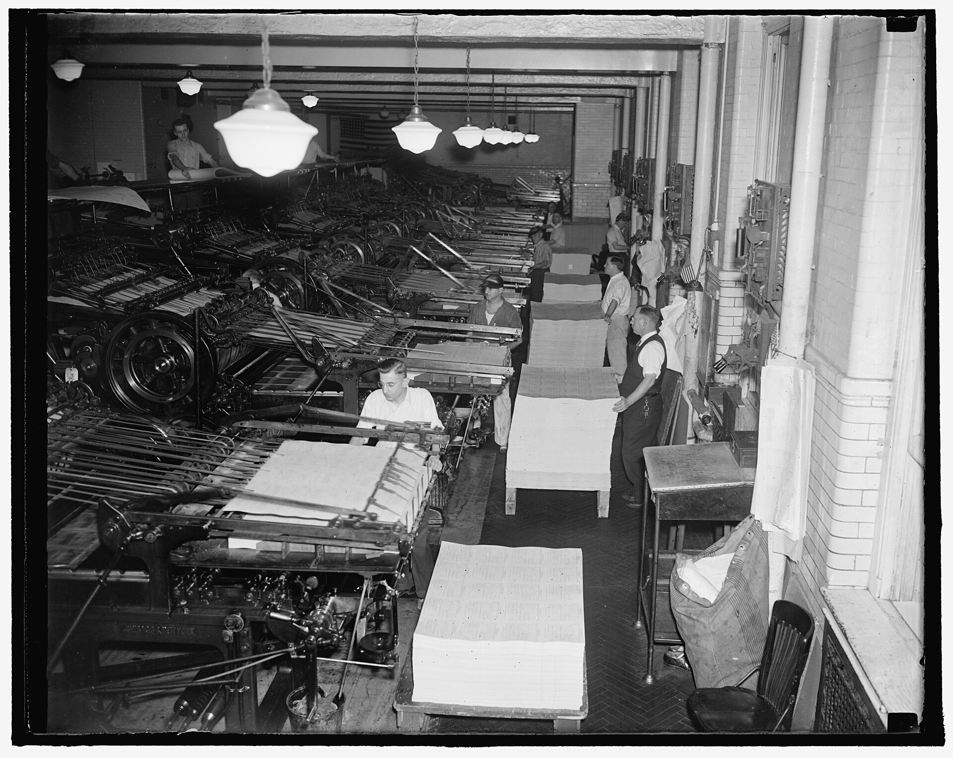 An unemployment office