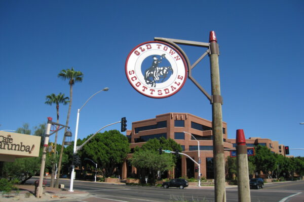 The Old Town Scottsdale sign