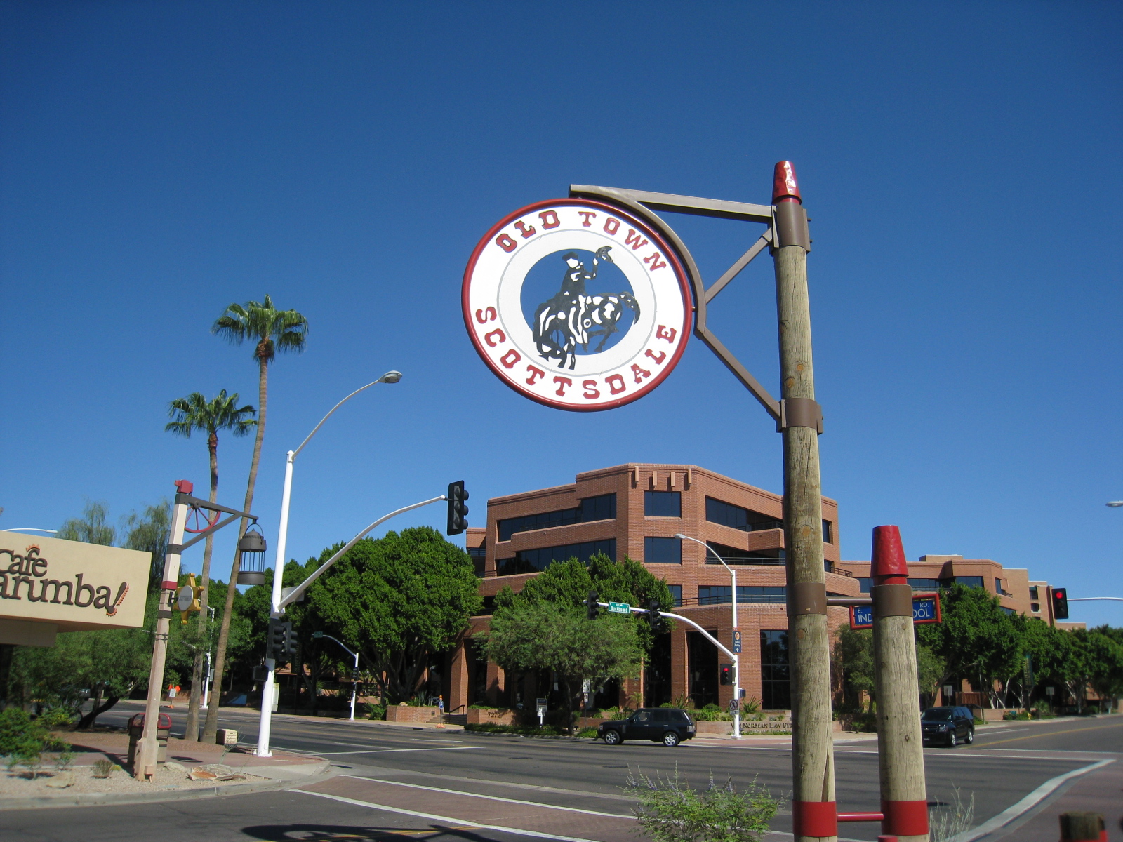 The Old Town Scottsdale sign