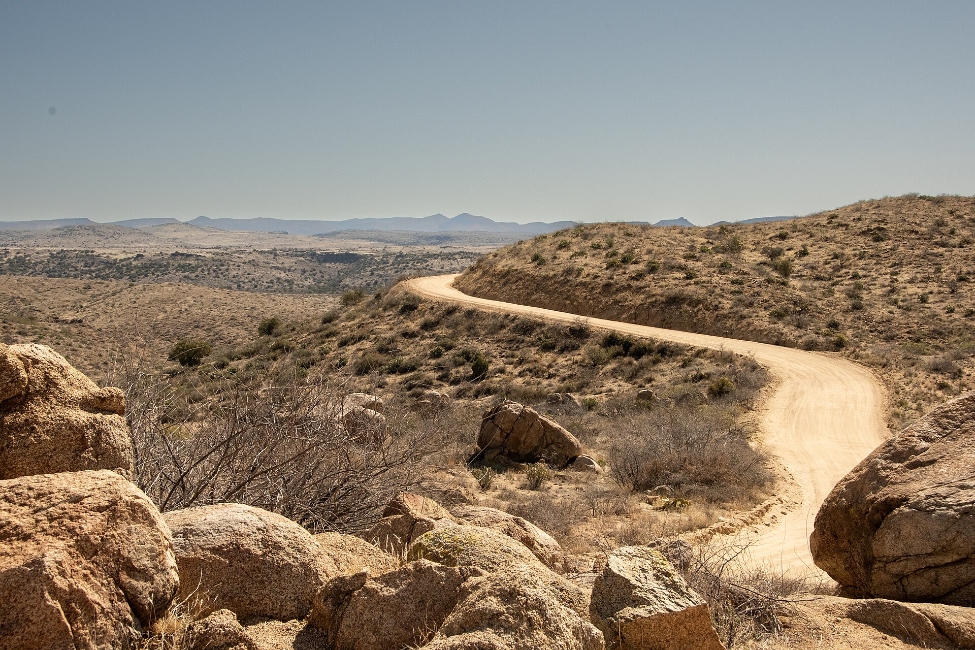 Bloody Basin Road in the Agua Fria National Monument area